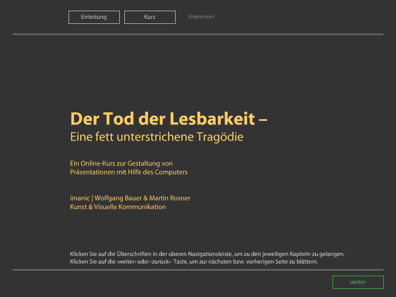 Online-Kurs